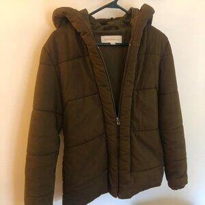 Women's Coat, Golden by TNA, Aritzia